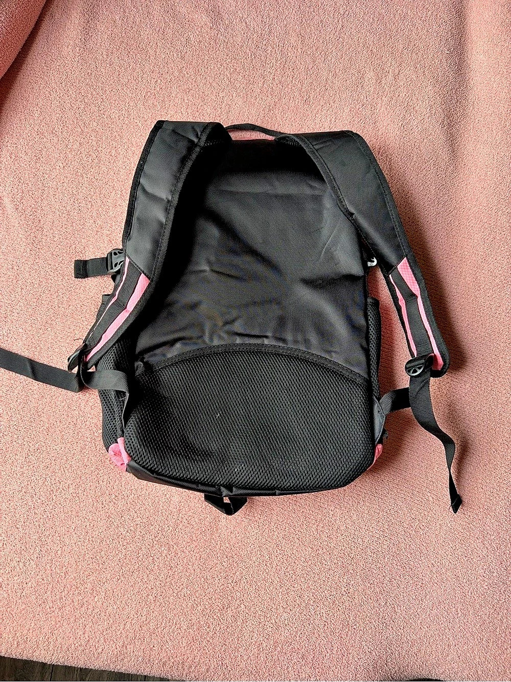 Pink & Black Backpack - Picture 2 of 4